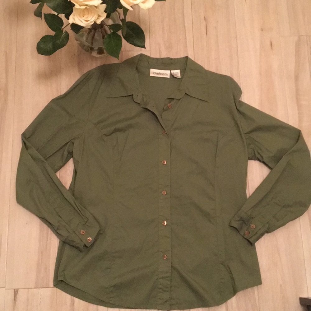 Chadwick's Women's Button Down Top